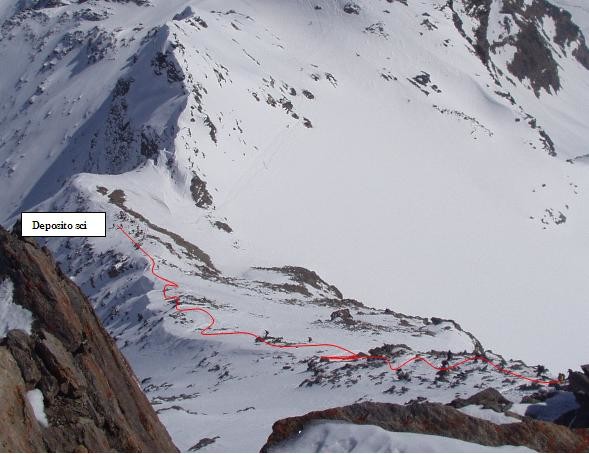 Pizzo Tambò - Cresta finale verso la vetta