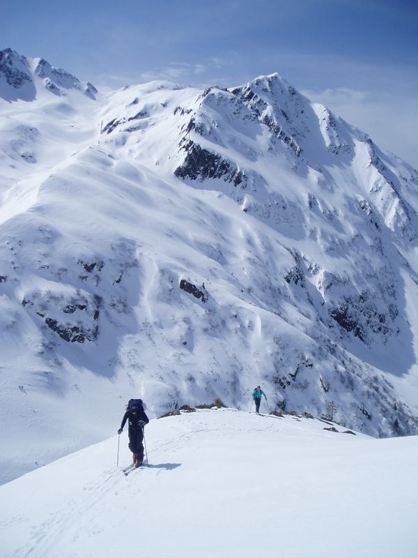 En remontant du Chalet de Chizeraz au passage du Dard