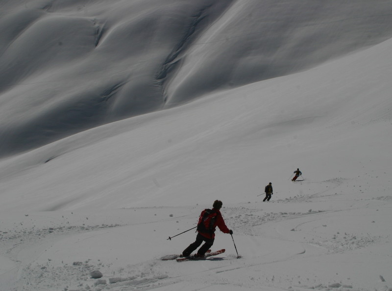 Descente vers la Louze