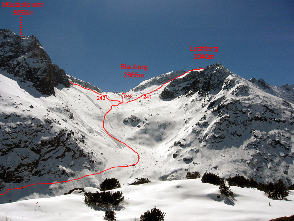 Il bel vallone del Lochberg