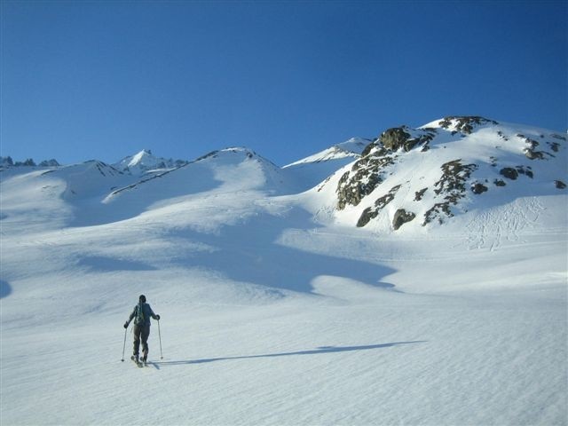Au niveau du Col d'Arsine