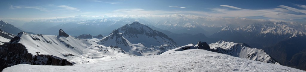 Panorama de la Dent de Morcles (Sud)