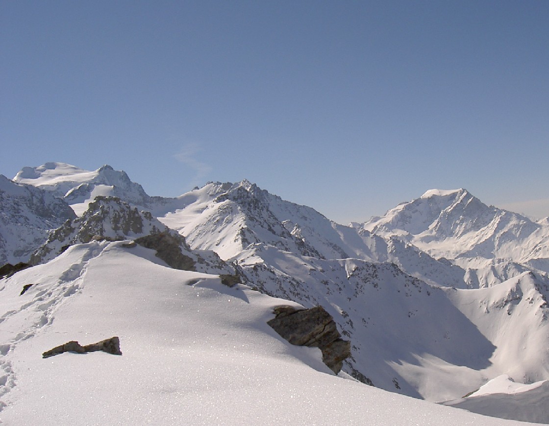 Petit Combin depuis le Mont Rogneux