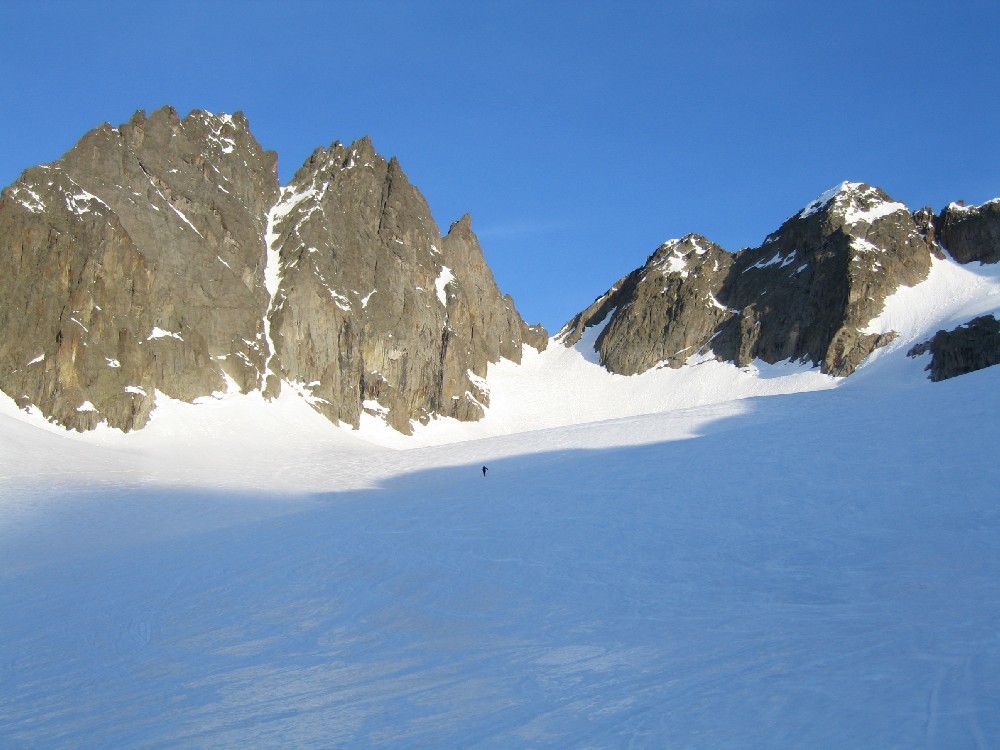 Grassen:la breccia a quota 2840m