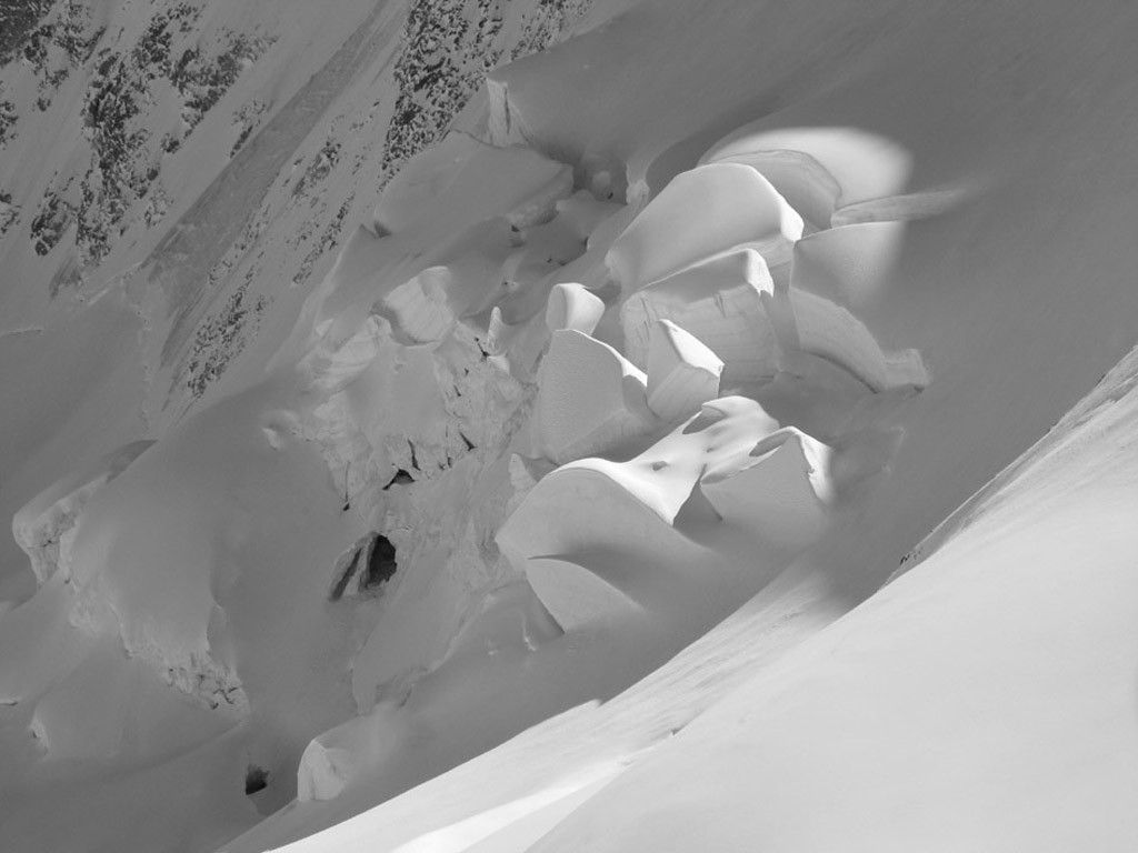 Glacier du Blanc de Moming