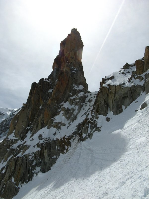 Brèche Puiseux: la descente