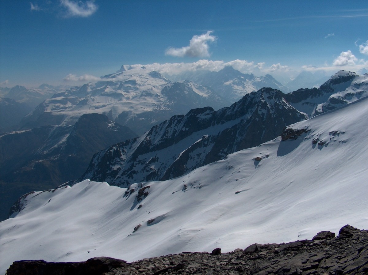 Du Grand Renaud vers la Calotte de Mont de Lans et environs.