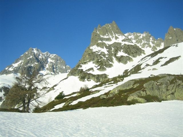 Col de l'Encrenaz à gauche