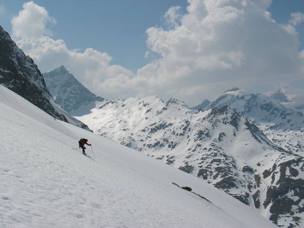 Descente du Bec d'Epicoune