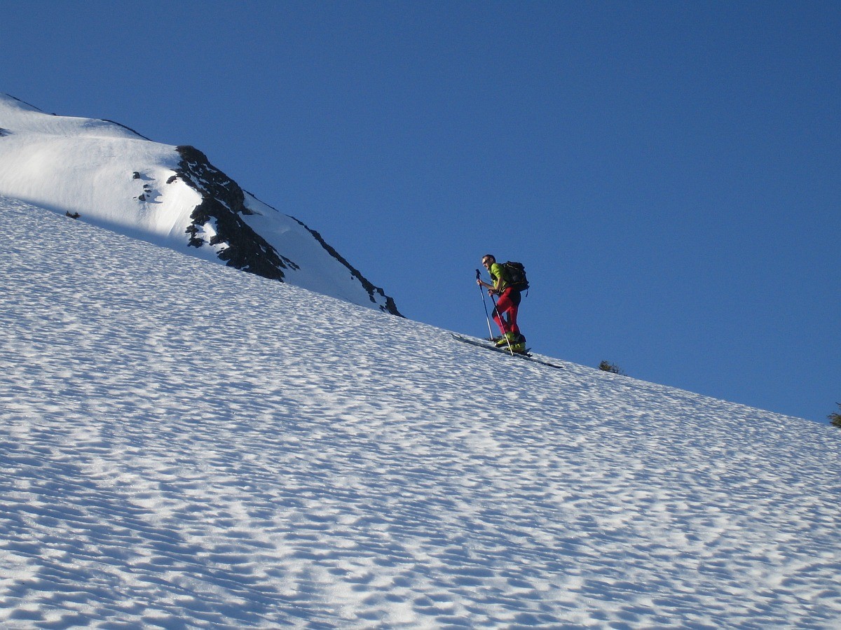 Neige agitée sous le Mirantin