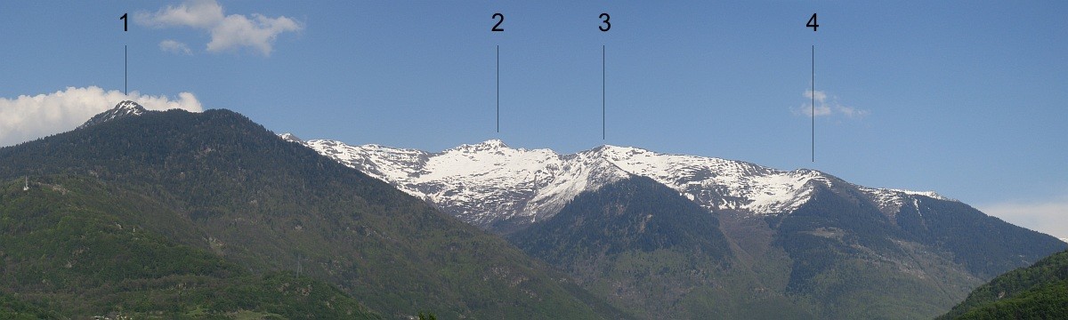 Versant W du sous-massif de la Grande Journée
