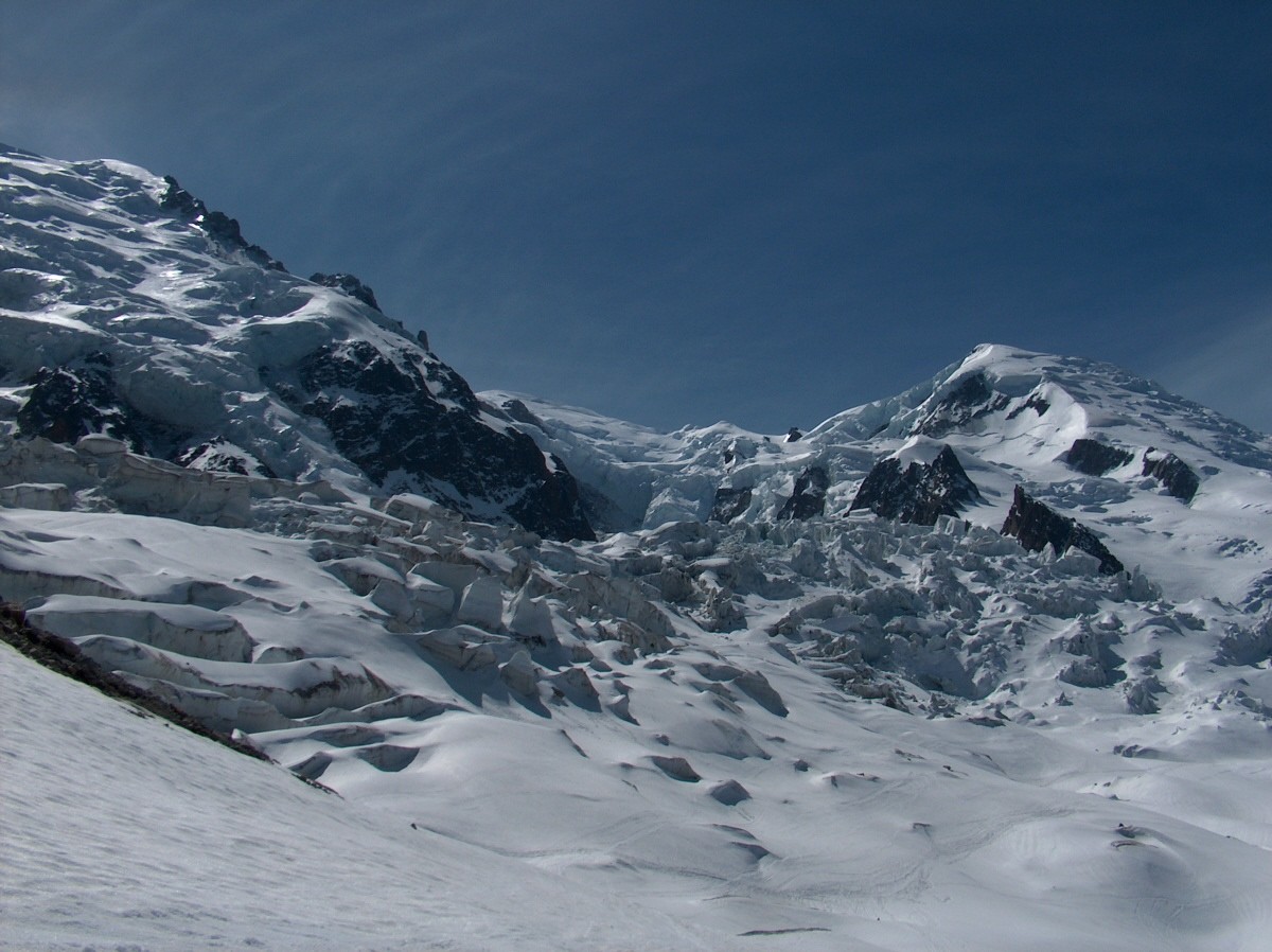 Vers le SW depuis Plan Glacier/La Jonction.