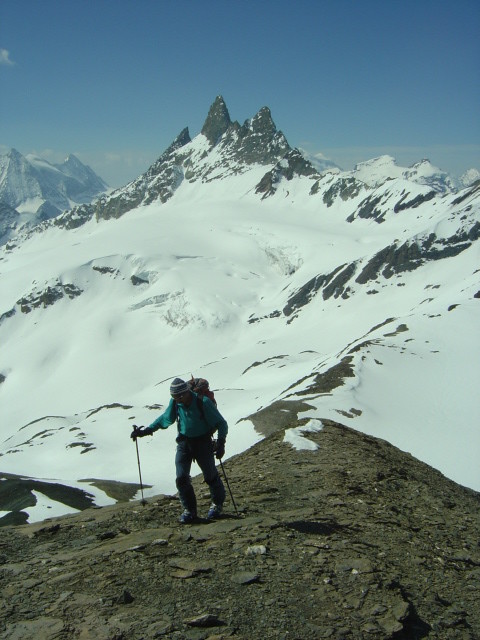 Arrivée au sommet du Mont de l'Etoile