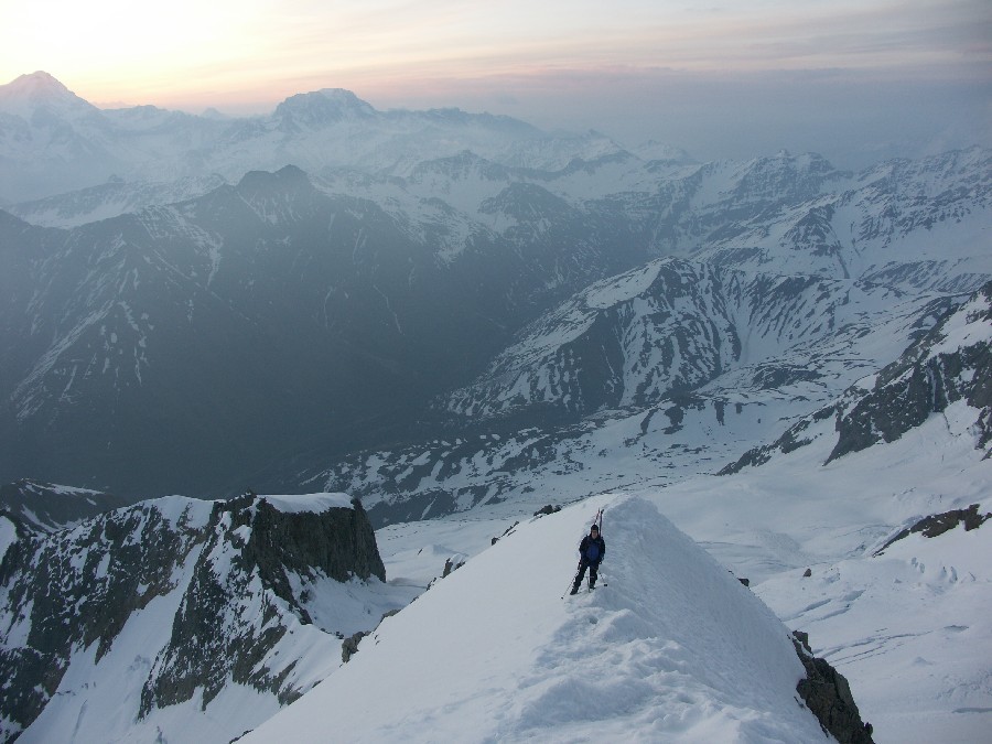 Mont Dolent, arête Gallet