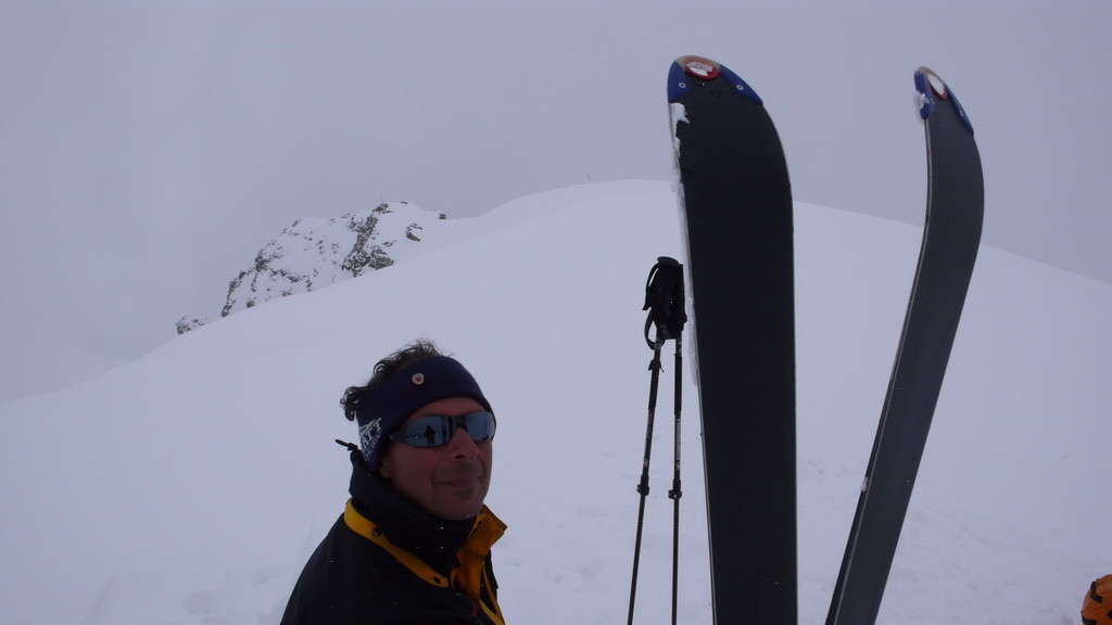 Max sur la Tête de Valpelline