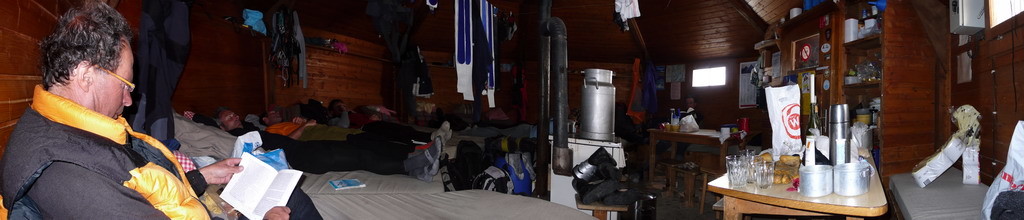 De retour au Bivouac des Bouquetins