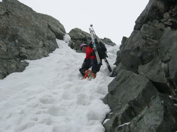 Salendo alla Montagnes des Agneaux