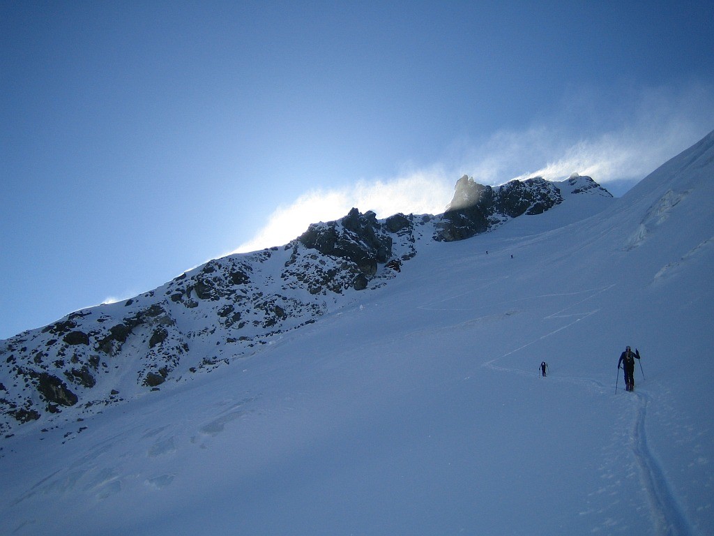En montant au Col des Roches