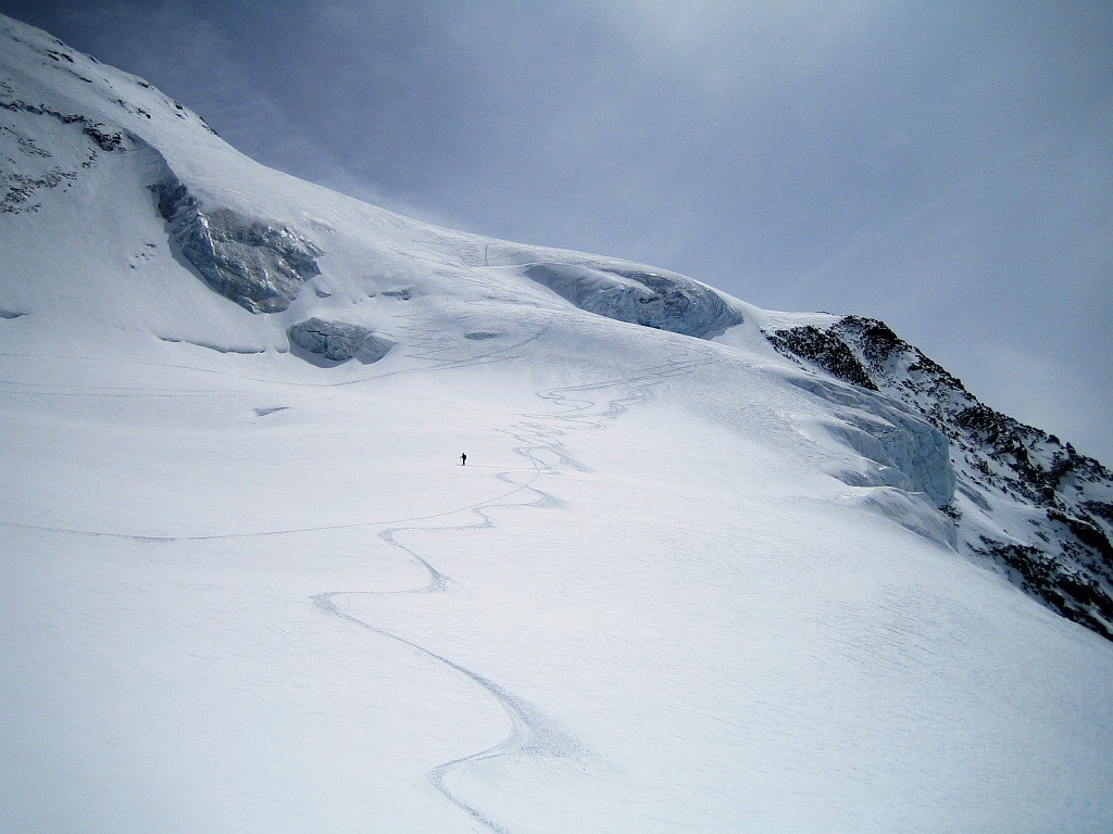 Versant NW du Mont Pourri et Glacier du Geay
