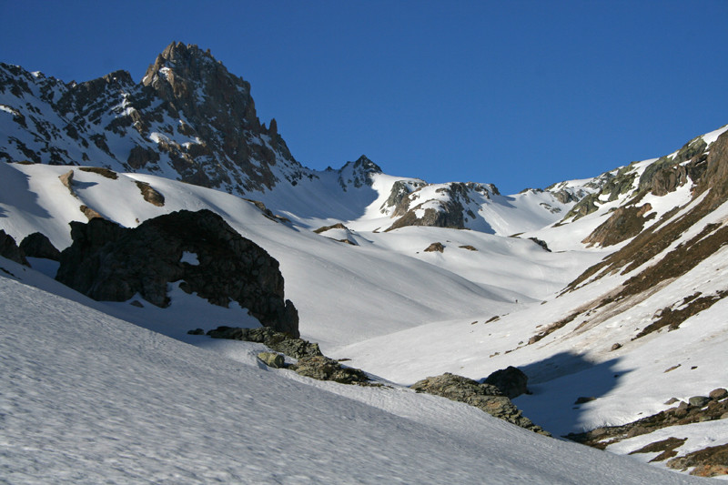 Tour de l'Aiguille du Grand Fond : combe de la Neuva