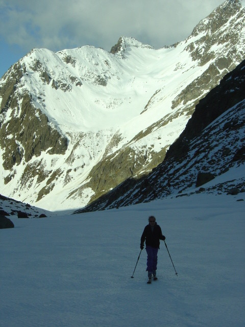 Vallon de la Sassa, au fond la combe de la Tsa