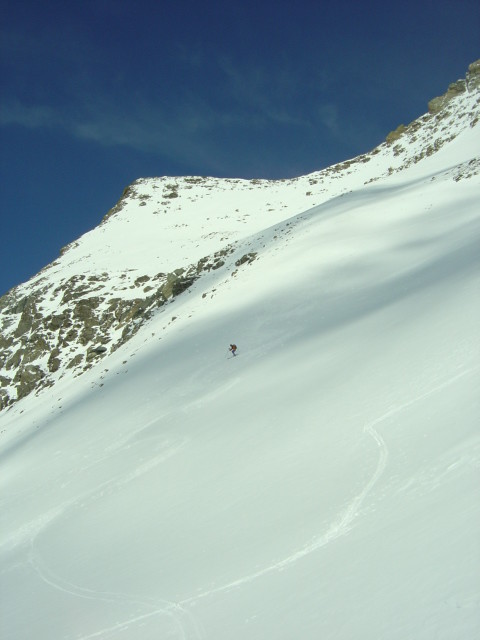 Col et Petit Blanchen à gauche
