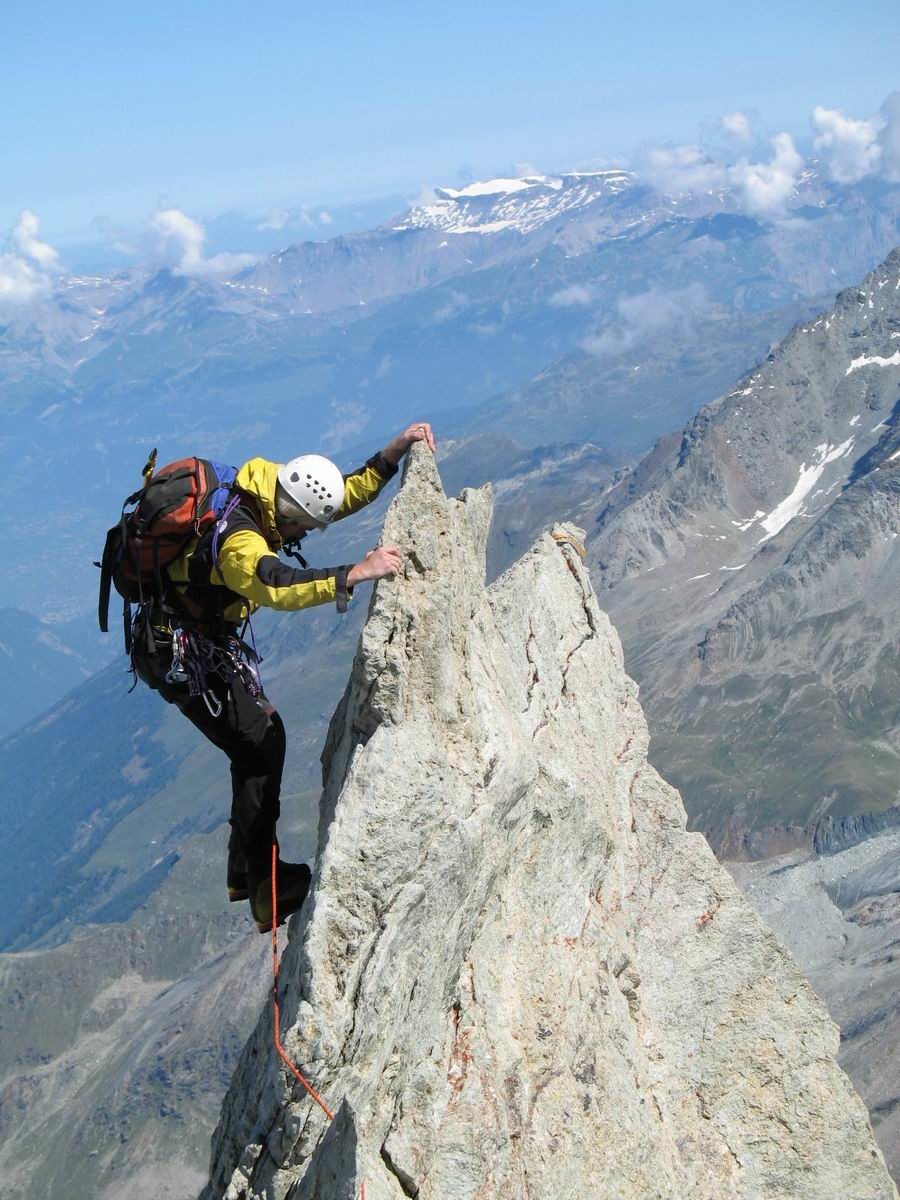 Térence au Zinalrothorn