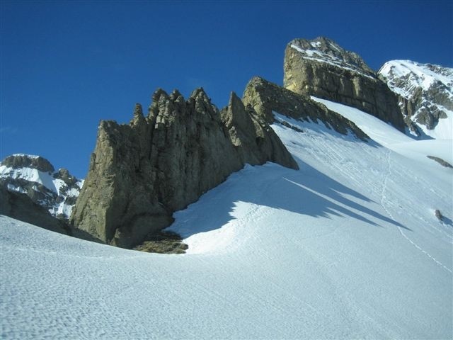 Au col de Comba Mornay