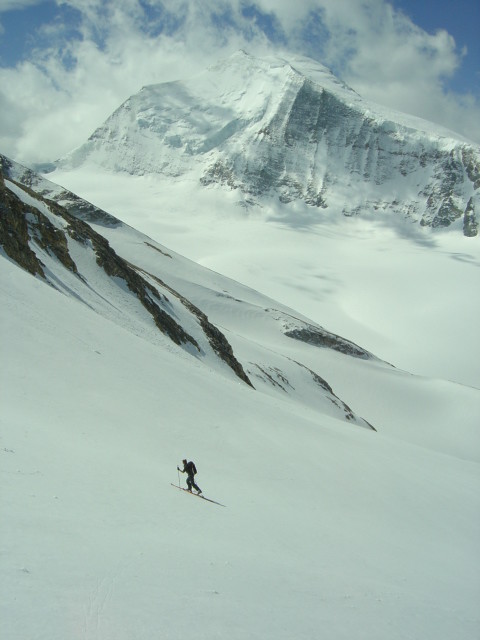 Dans le versant Ouest du Barrhorn