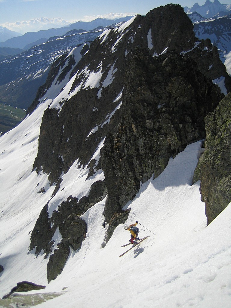 Pointe Minimin : Lucio au sommet du couloir E