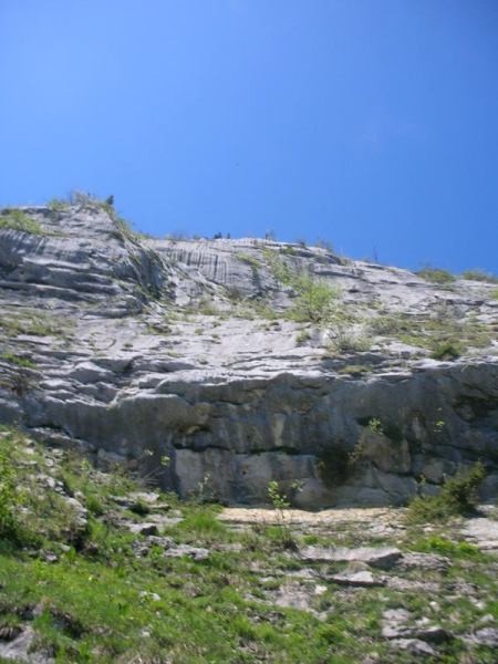 le départ de la voie