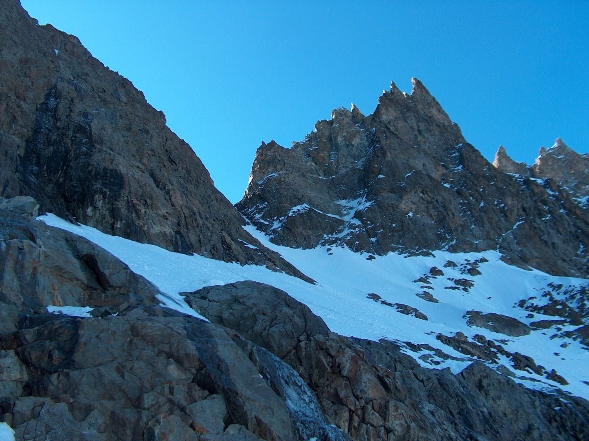 Le Col des Ecrins et son versant W.