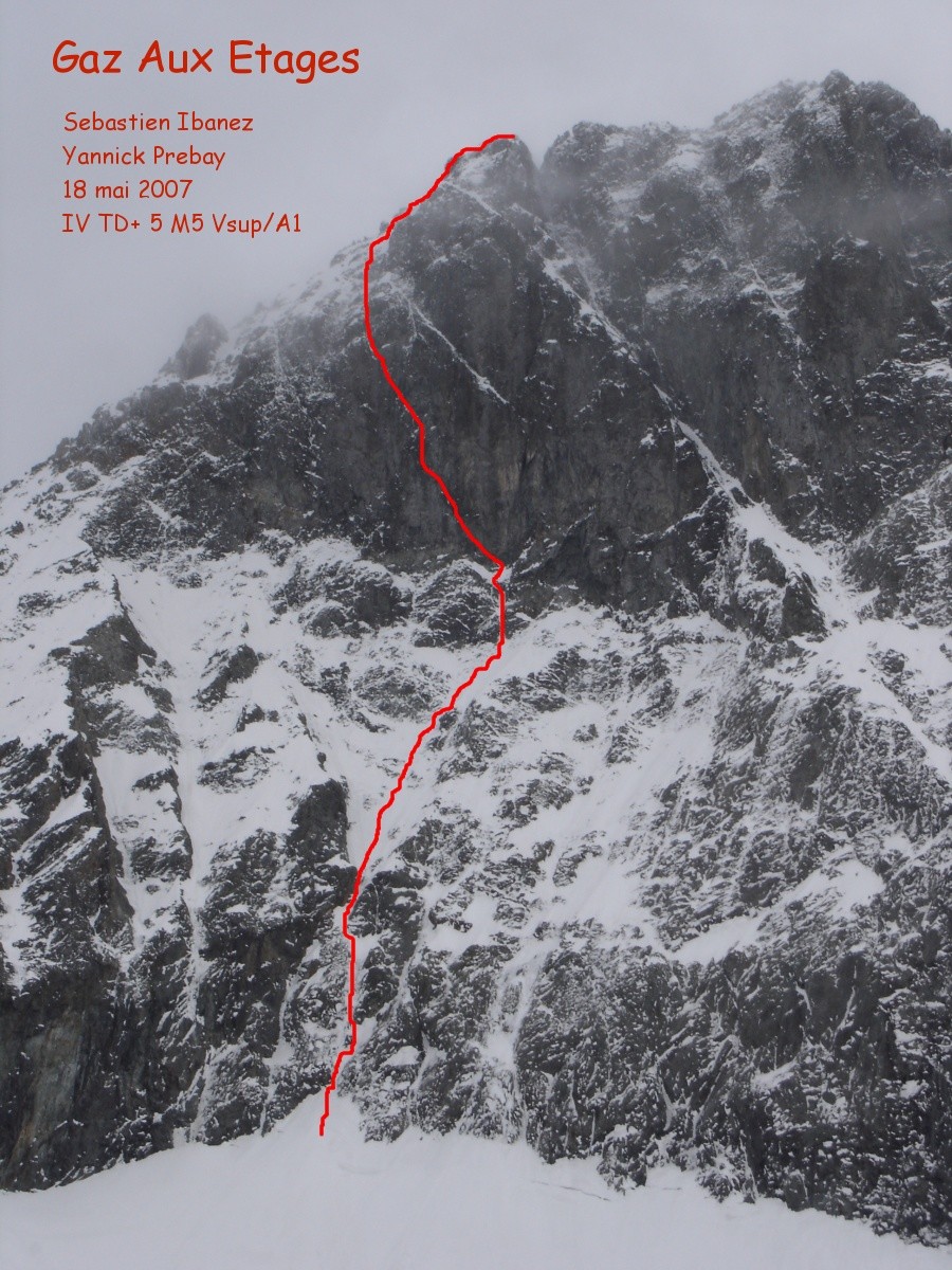 Tracé de Gaz Aux Etages