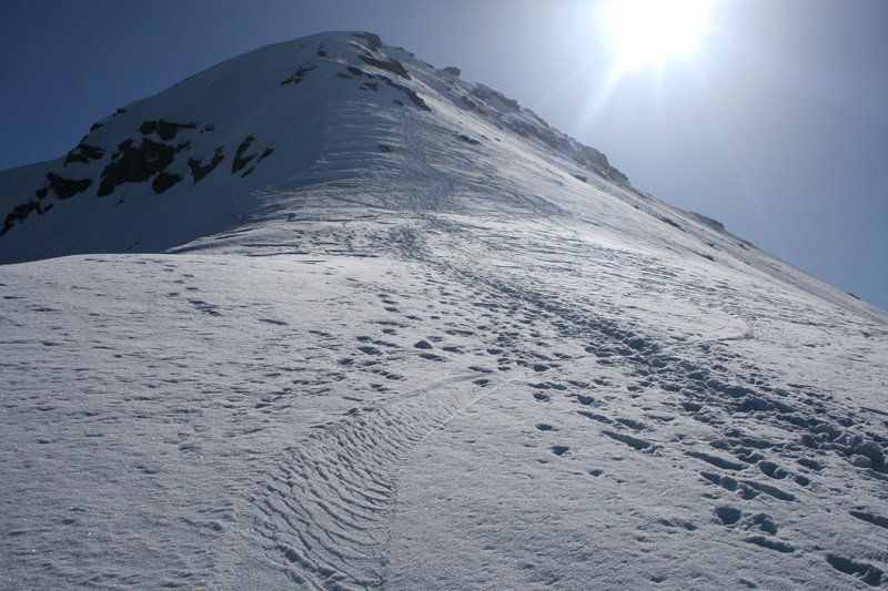 Ouille d'Arbéron - arête sommitale