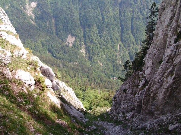 Délit de fuite: descente couloir du Freu