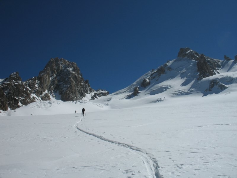 Vers le Col Donkin