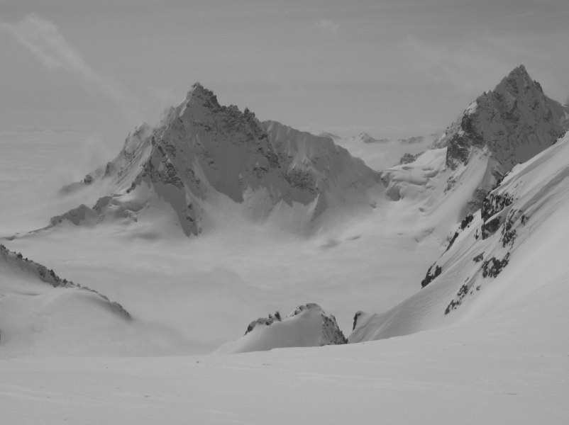 La Géorgie sous les nuages...