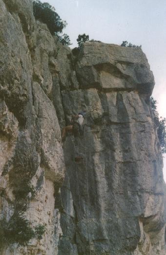 Falaise d'Ampus, gorges de la Nartuby D'ampus