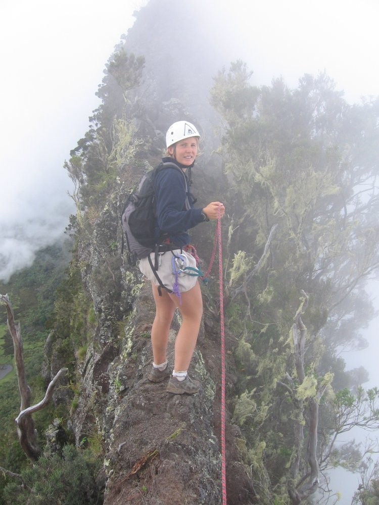 Julie sur l'arête