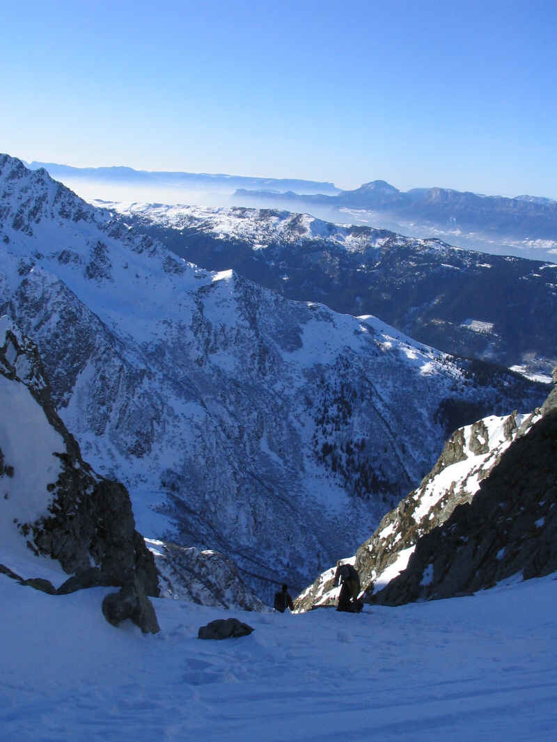 Entrée du coulir du Pertuis