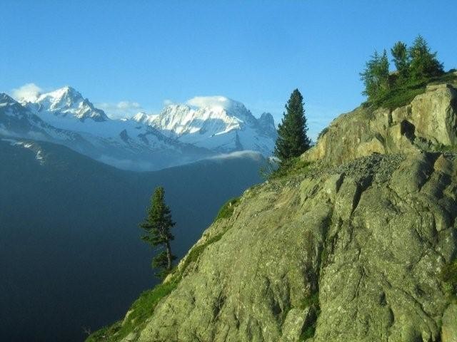 Mont-Blanc après le barrage