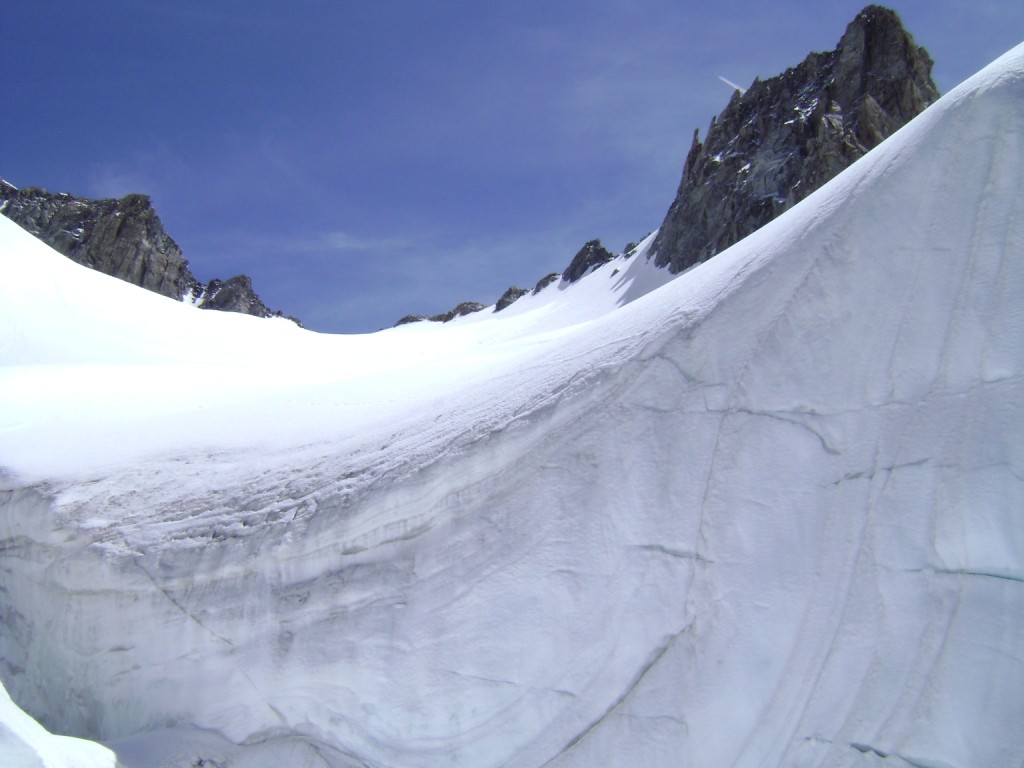 A l'approche du col