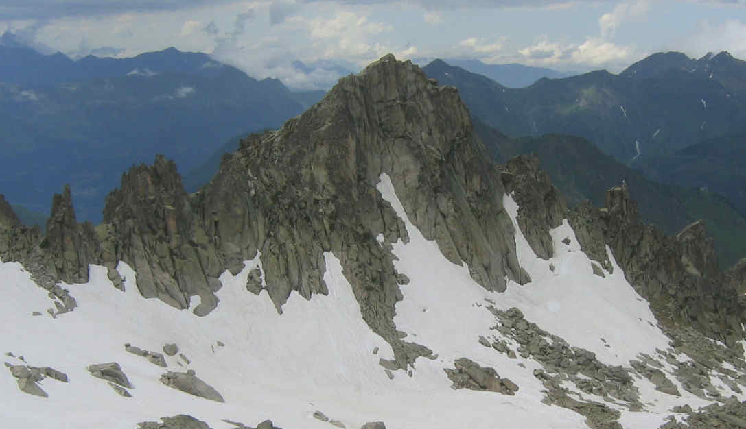Crêtes et sommet de la Mourelle