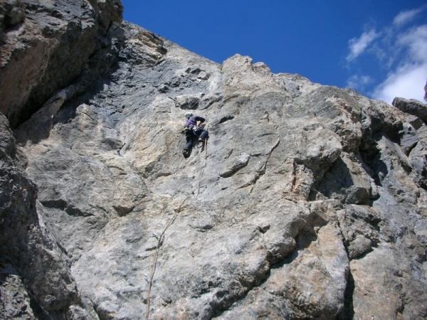Christophe dans L8 (6c)