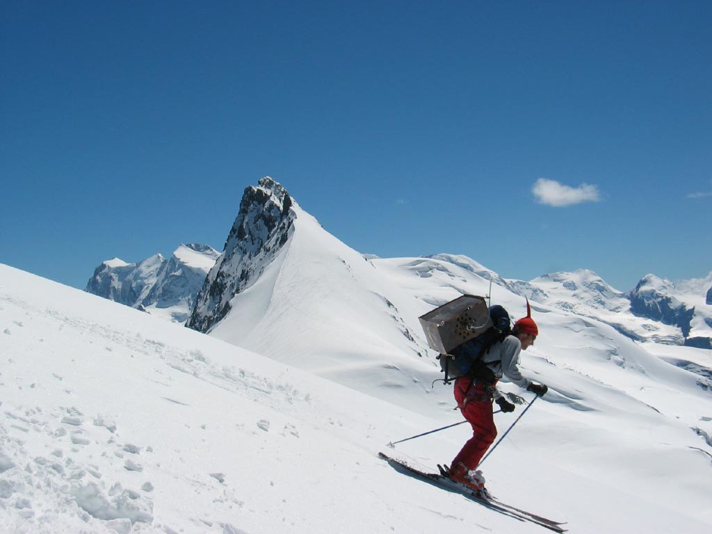 Descente de l'Allalin