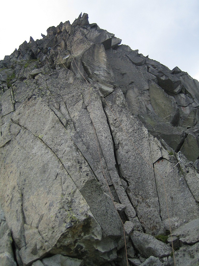 Pic du Rognolet - Arête sous l'antécime N