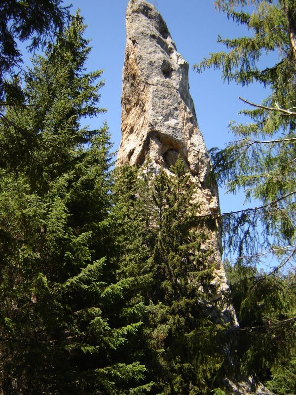 le monolithe de Sardières