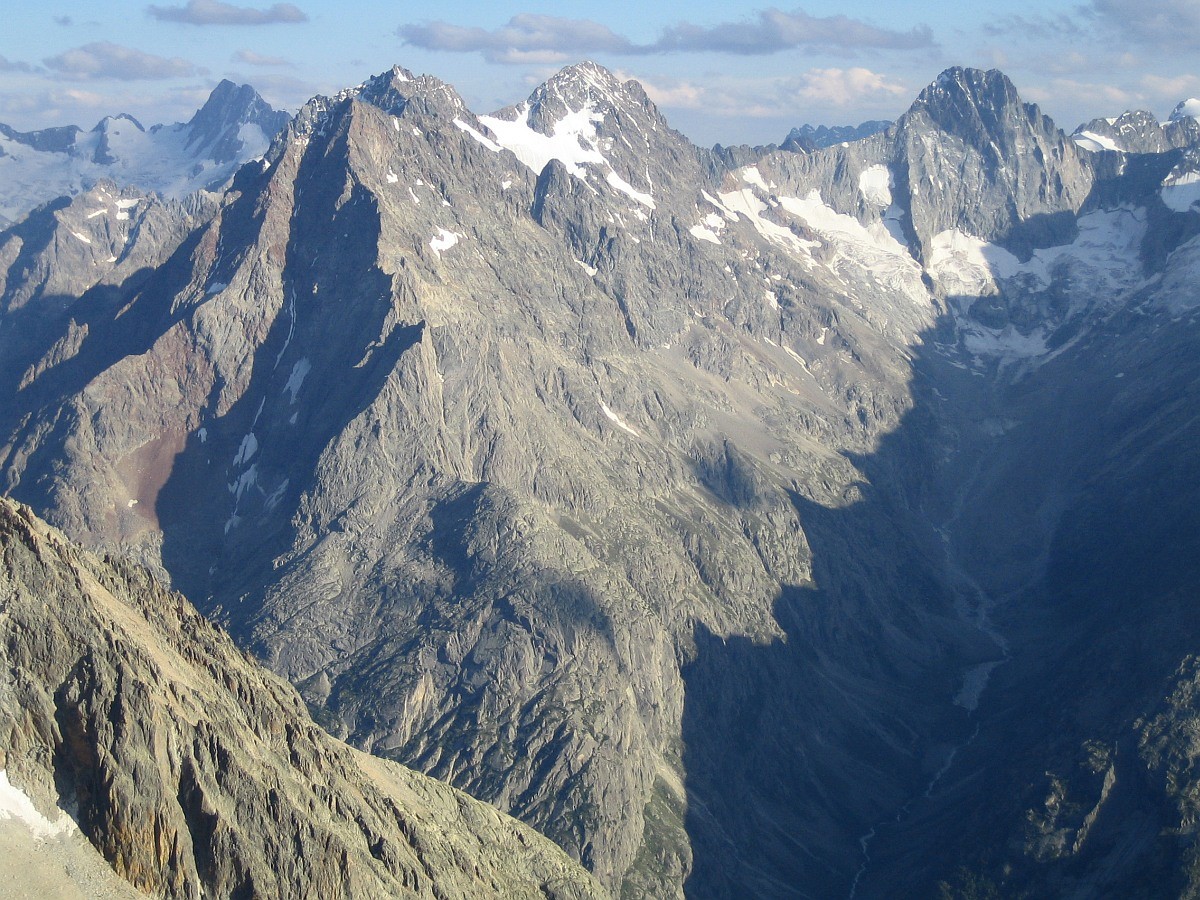 Grande Aiguille de la Bérarde et Vallon des Étages