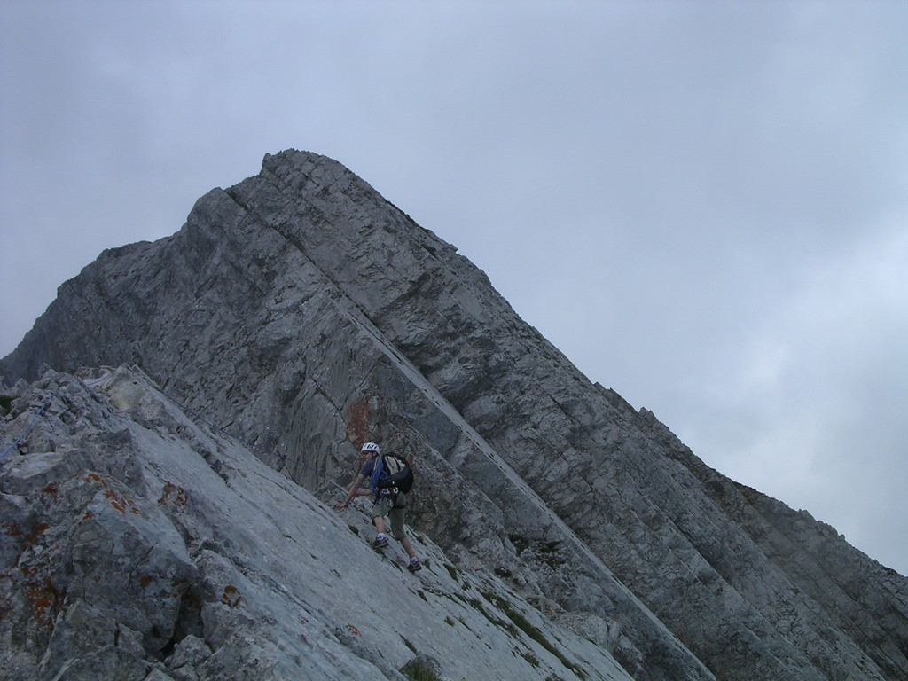 Julien sur l'arête