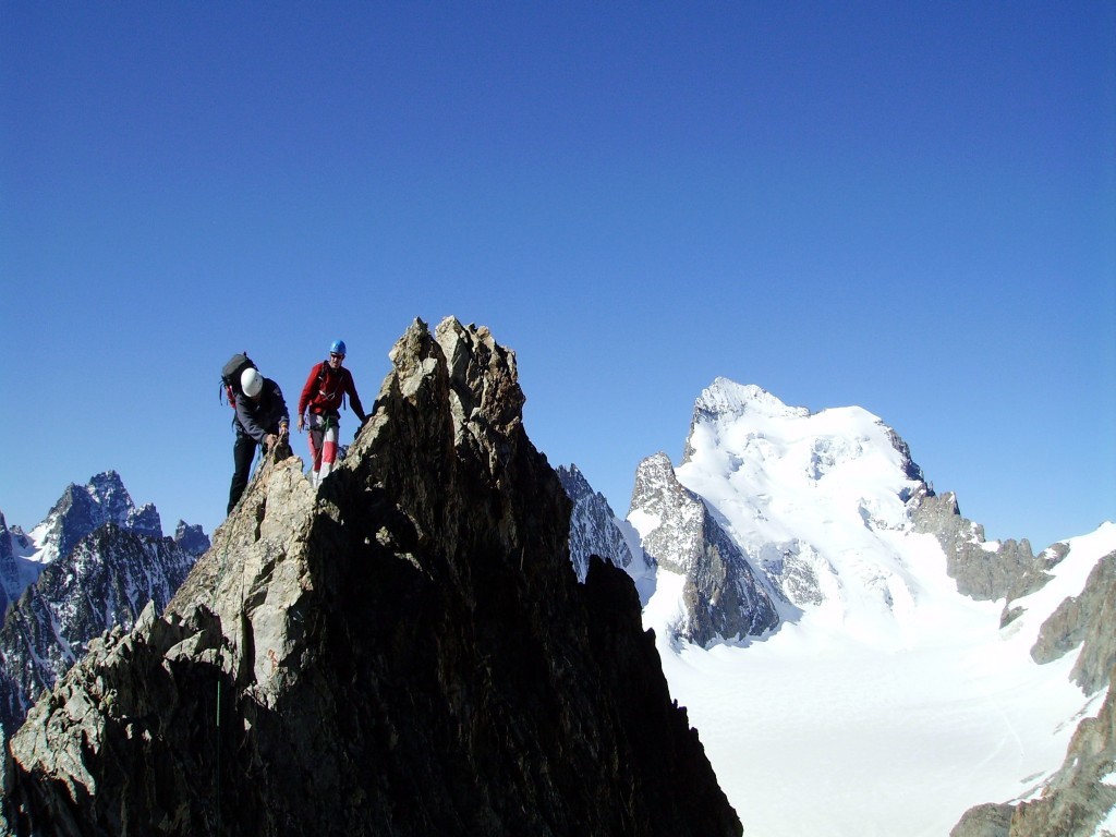 Pic du Glacier Blanc, arête sud
